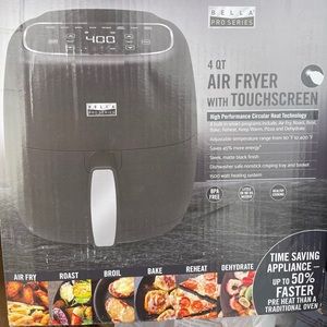4qt touchscreen air fryer